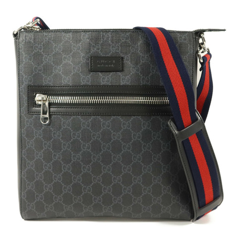 GUCCI 塗層帆布GG Supreme肩背袋