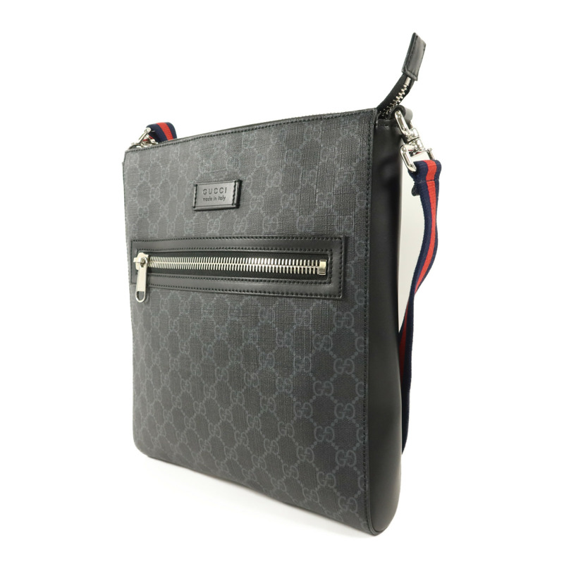 GUCCI 塗層帆布GG Supreme肩背袋-2