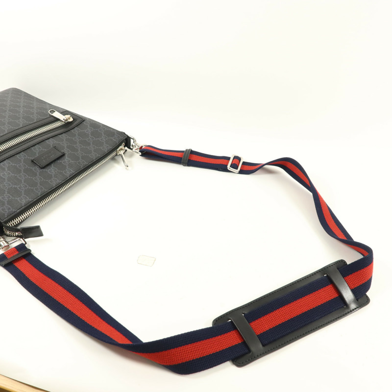 GUCCI 塗層帆布GG Supreme肩背袋-8