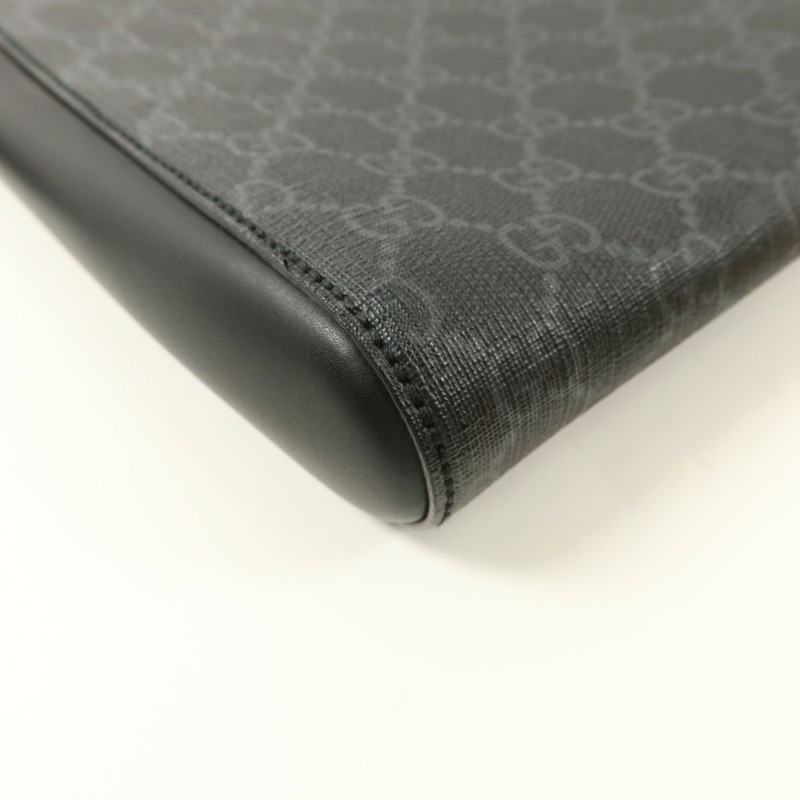 GUCCI 塗層帆布GG Supreme肩背袋-12