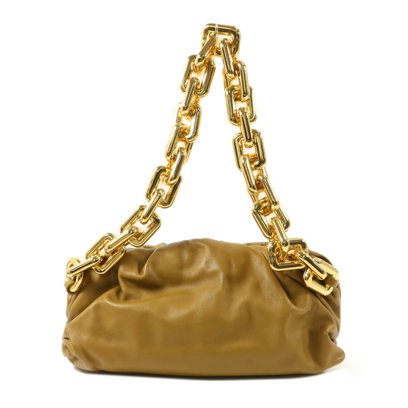 BOTTEGA VENETA 牛皮皮革The Chain Pouch鏈帶肩背袋-1