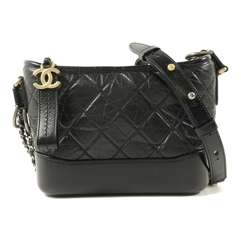 CHANEL 牛皮皮革Gabrielle Small鏈帶肩背袋