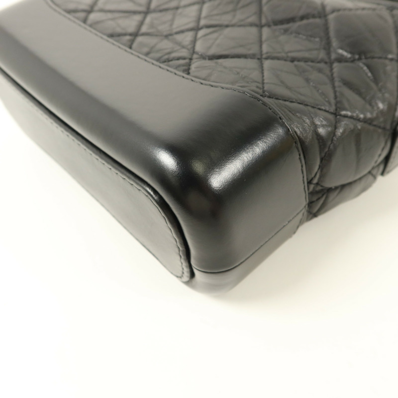 CHANEL 牛皮皮革Gabrielle Small鏈帶肩背袋-14