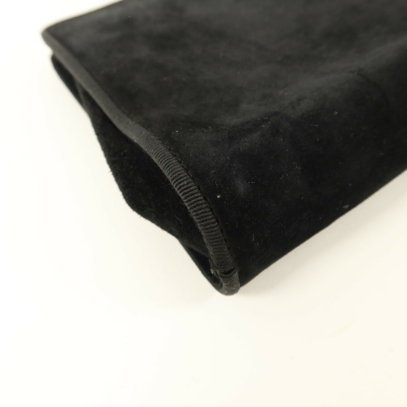 Salvatore Ferragamo 麂皮皮革Shoulder Bag鏈帶肩背袋-13