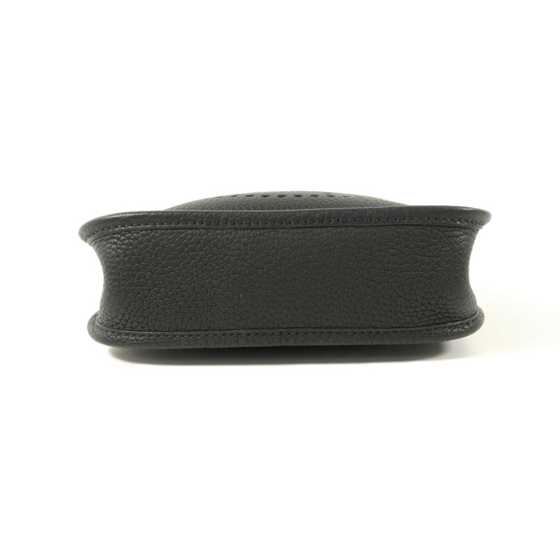 HERMES Clemence皮革Evelyne TPM肩背袋Noir-3