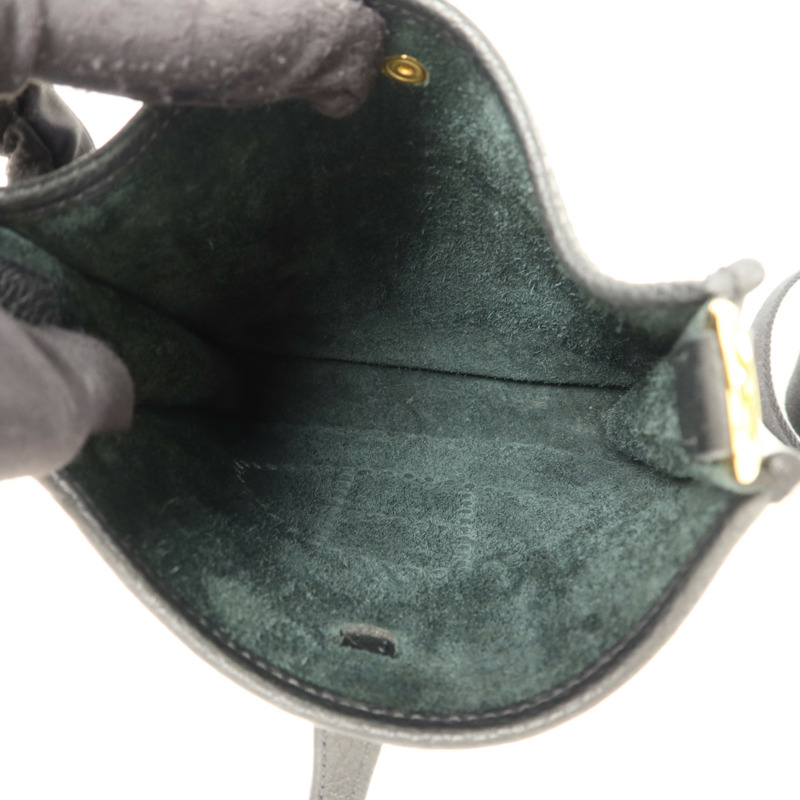 HERMES Clemence皮革Evelyne TPM肩背袋Noir-4