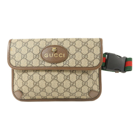 GUCCI 塗層帆布Neo Vintage GG Supreme Belt Bag腰包