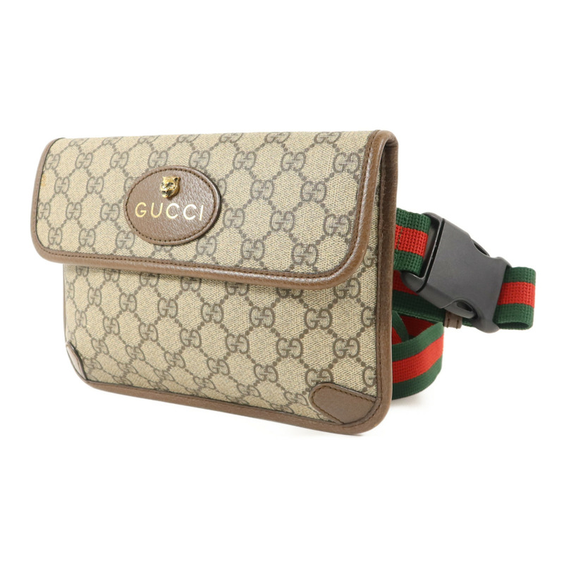 GUCCI 塗層帆布Neo Vintage GG Supreme Belt Bag腰包-2