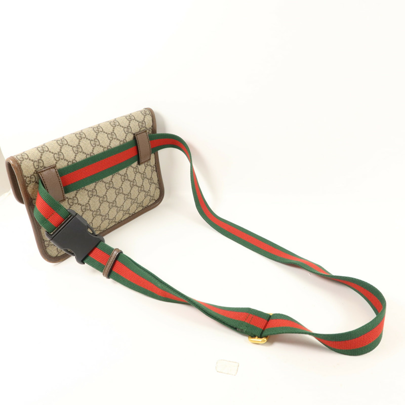GUCCI 塗層帆布Neo Vintage GG Supreme Belt Bag腰包-8