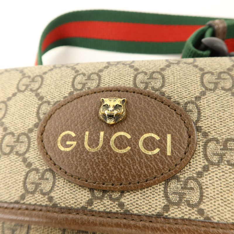 GUCCI 塗層帆布Neo Vintage GG Supreme Belt Bag腰包-9