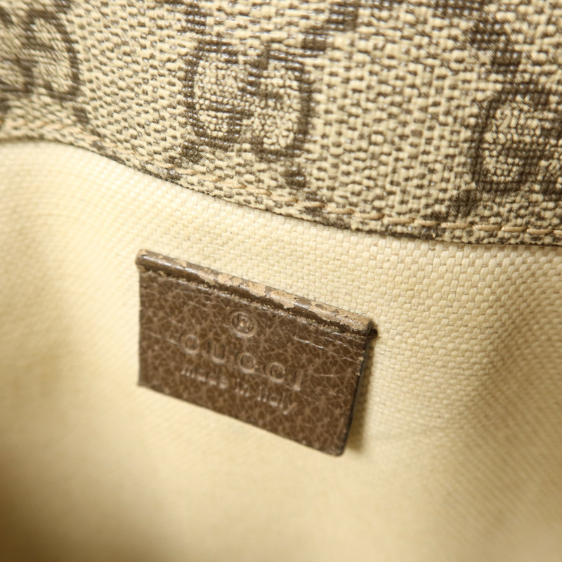 GUCCI 塗層帆布Neo Vintage GG Supreme Belt Bag腰包-20