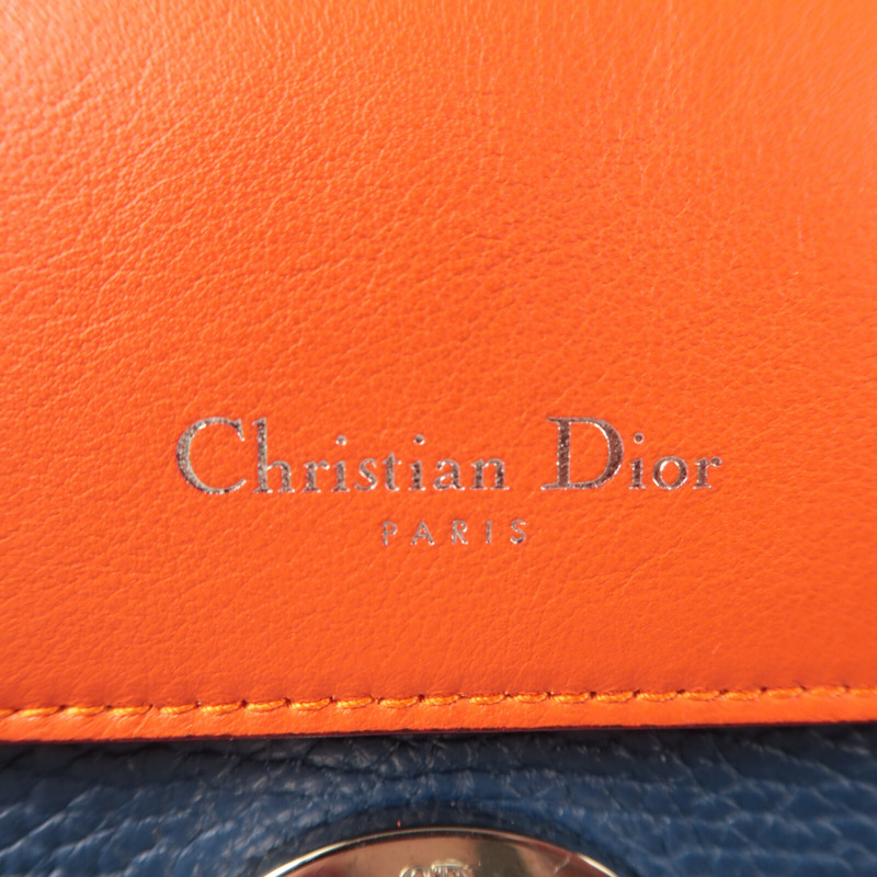 Dior 牛皮皮革Be Dior手挽肩背兩用袋-5