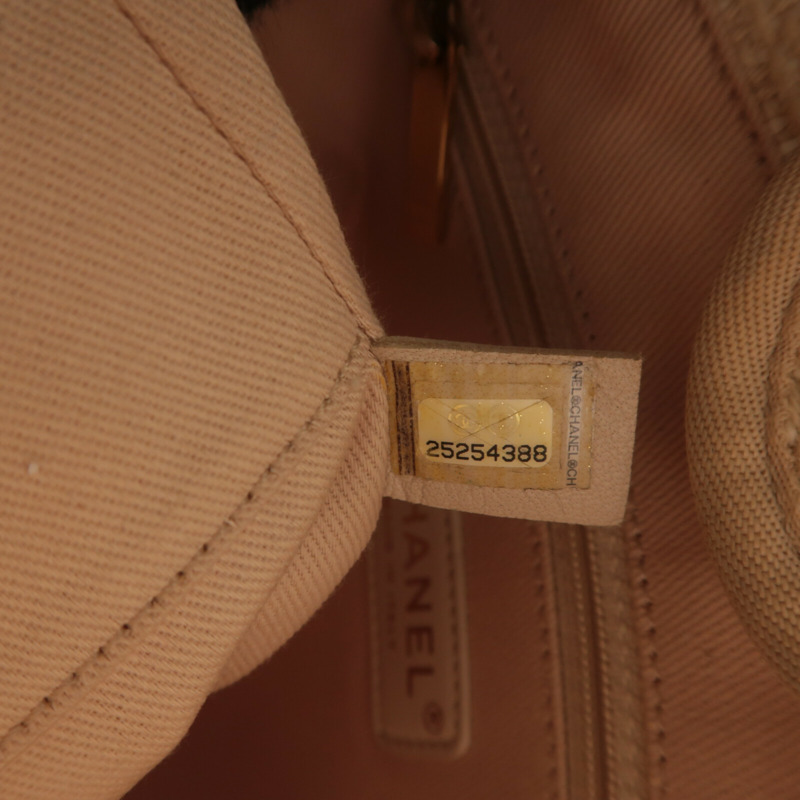 CHANEL 帆布Deauville Tote手挽袋-6