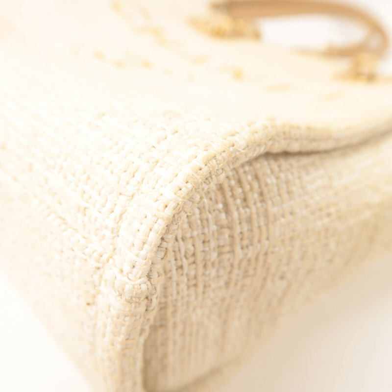 CHANEL 帆布Deauville Tote手挽袋-11