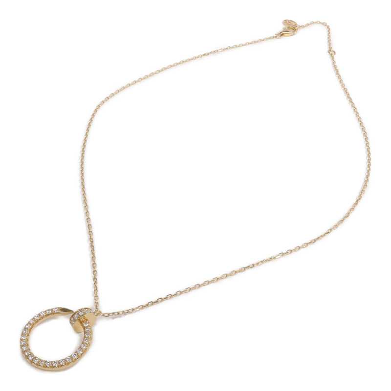CARTIER 18K黃金Juste Un Clou Necklace鑽石項鍊-3