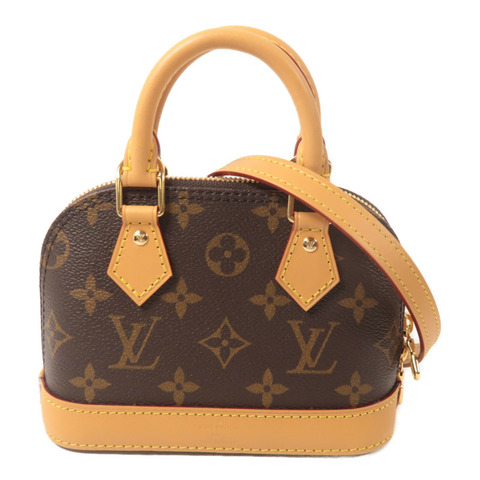 LOUIS VUITTON Monogram Nano Alma手挽肩背兩用袋