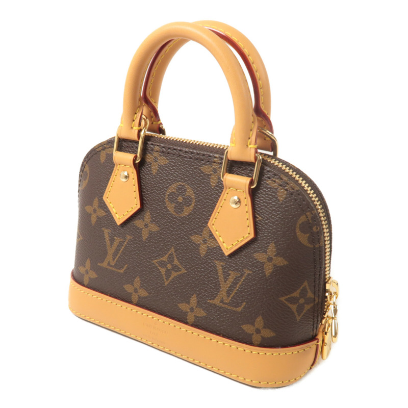 LOUIS VUITTON Monogram Nano Alma手挽肩背兩用袋-1