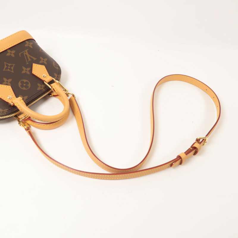 LOUIS VUITTON Monogram Nano Alma手挽肩背兩用袋-7