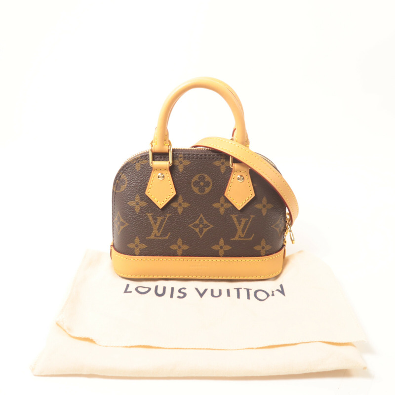 LOUIS VUITTON Monogram Nano Alma手挽肩背兩用袋-8