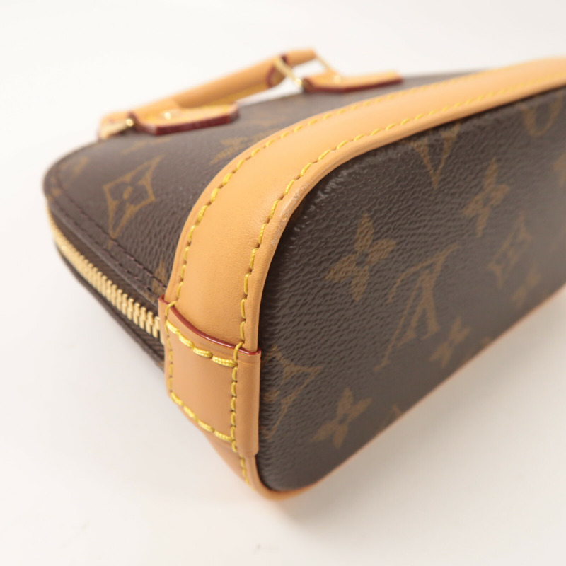 LOUIS VUITTON Monogram Nano Alma手挽肩背兩用袋-9