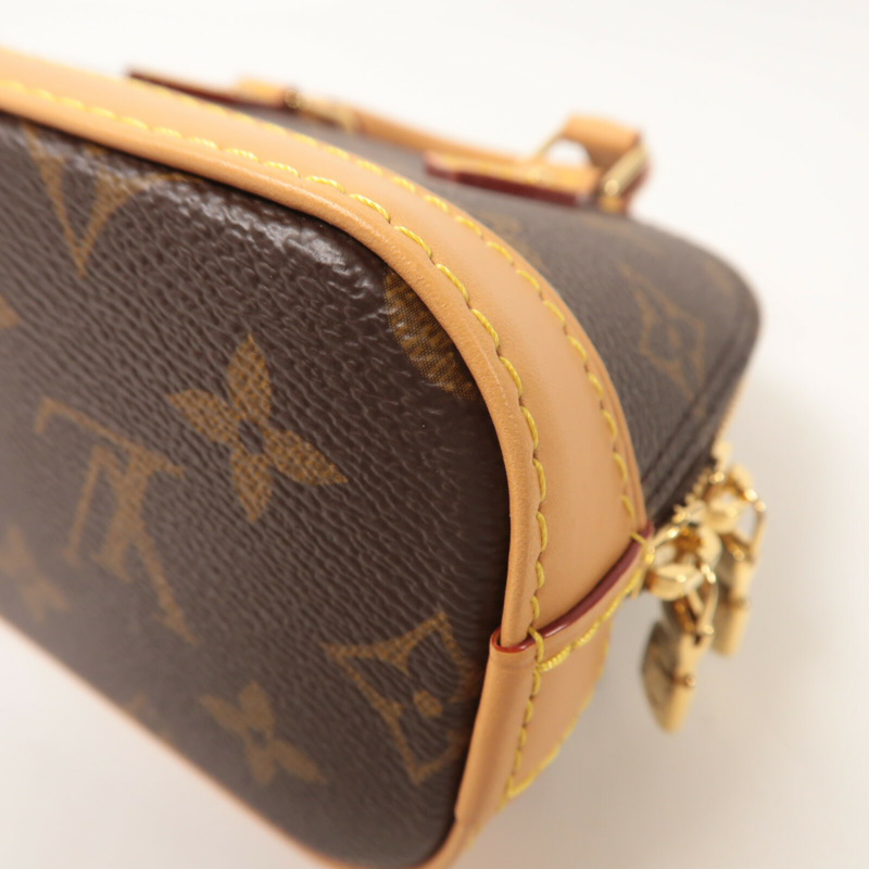 LOUIS VUITTON Monogram Nano Alma手挽肩背兩用袋-10