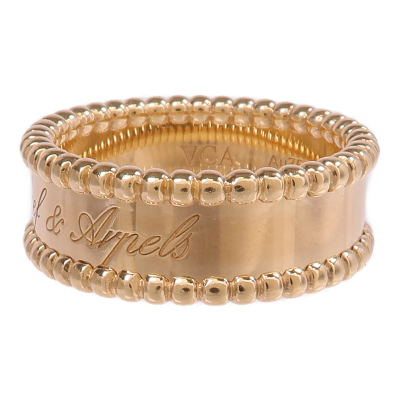 Van Cleef & Arpels 18K玫瑰金Perlee Signature戒指-2