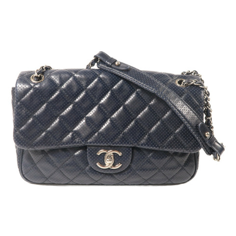 CHANEL 牛皮皮革Chain Shoulder鏈帶肩背袋