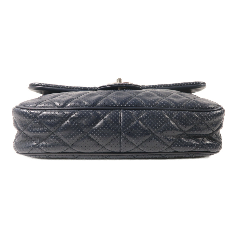 CHANEL 牛皮皮革Chain Shoulder鏈帶肩背袋-3