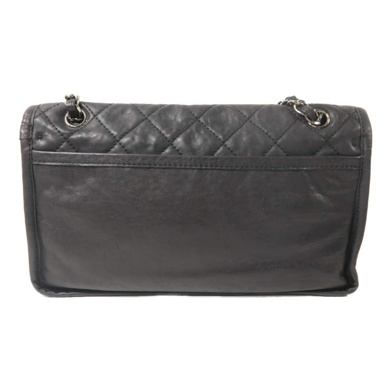 CHANEL 牛皮皮革Chain Shoulder鏈帶肩背袋-2