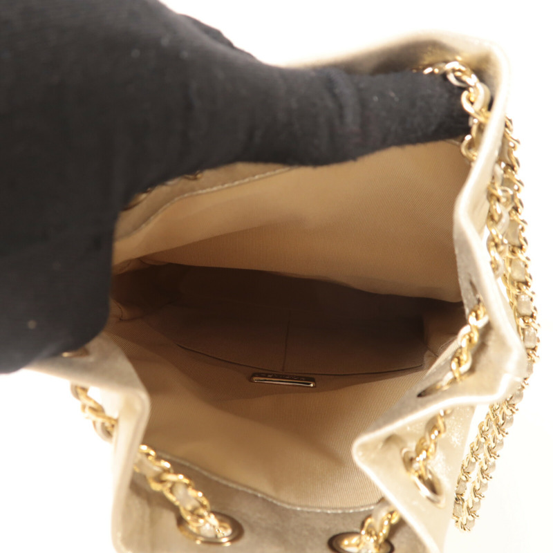 CHANEL 羊皮皮革Backpack背包-4