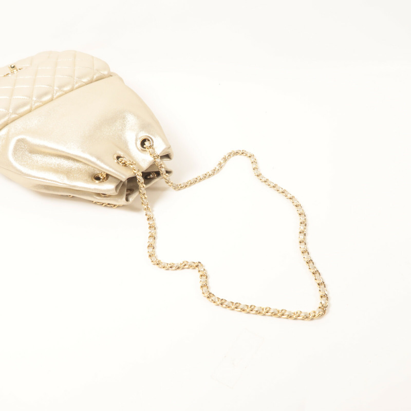 CHANEL 羊皮皮革Backpack背包-8