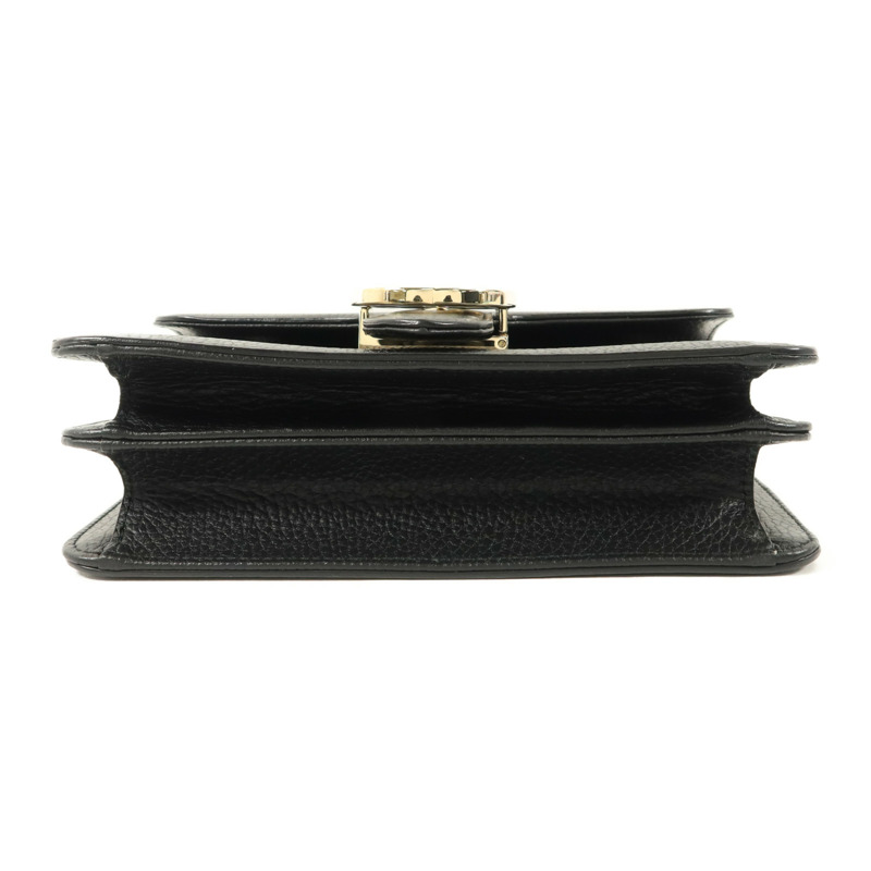 GUCCI 牛皮皮革Chain Shoulder鏈帶肩背袋-3