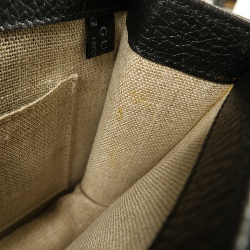 GUCCI 牛皮皮革Chain Shoulder鏈帶肩背袋-18