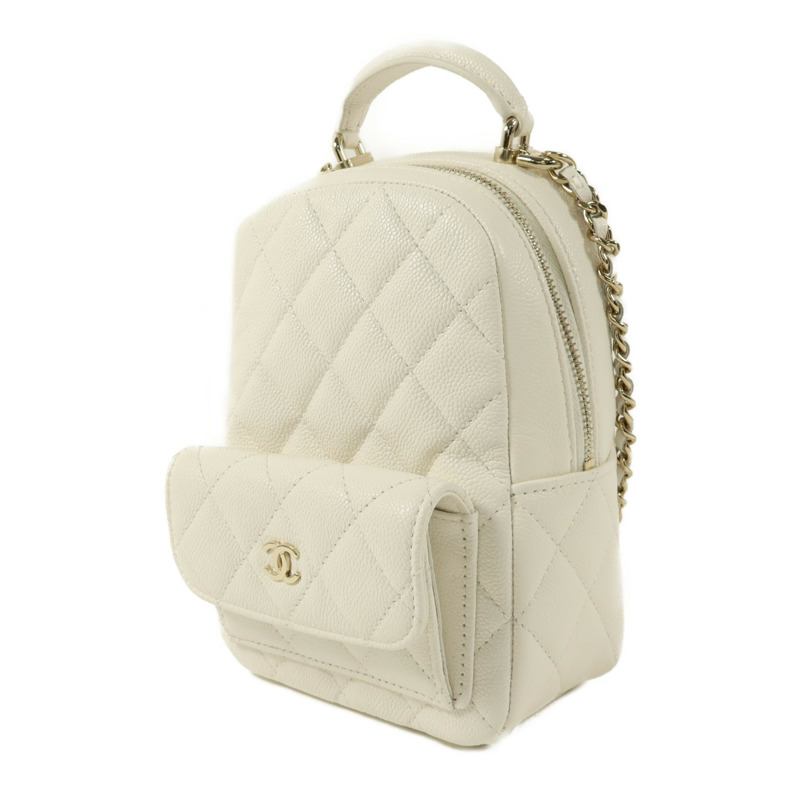 CHANEL 牛皮皮革Mini Backpack背包-2