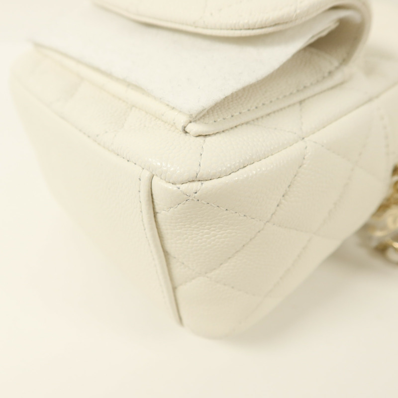 CHANEL 牛皮皮革Mini Backpack背包-12