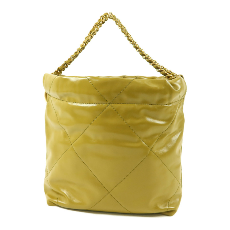 CHANEL 牛皮皮革Chanel 22 Mini手挽肩背兩用袋-1