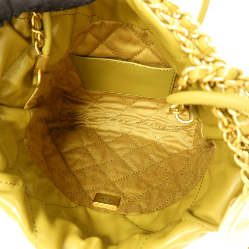 CHANEL 牛皮皮革Chanel 22 Mini手挽肩背兩用袋-4