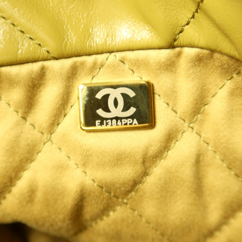 CHANEL 牛皮皮革Chanel 22 Mini手挽肩背兩用袋-6