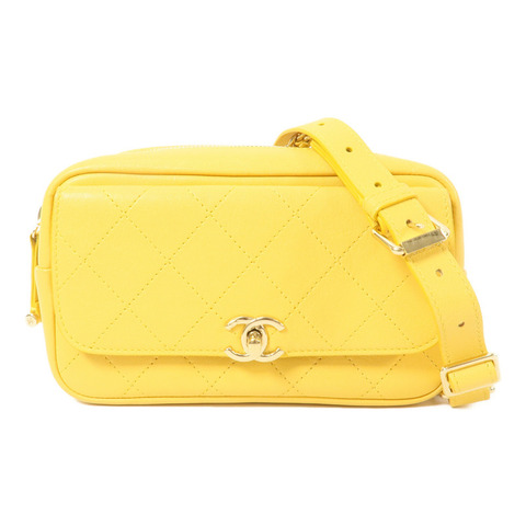 CHANEL 牛皮皮革Waist Bag腰包