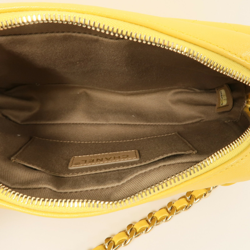 CHANEL 牛皮皮革Waist Bag腰包-4