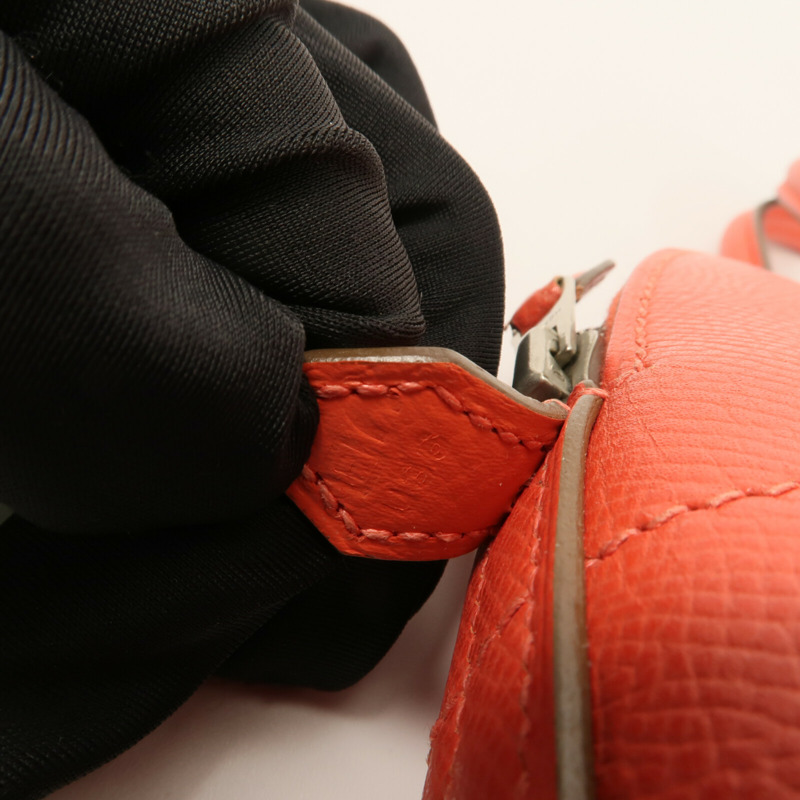 HERMES Epsom皮革Bolide 27手挽肩背兩用袋Rose Jaipur-6