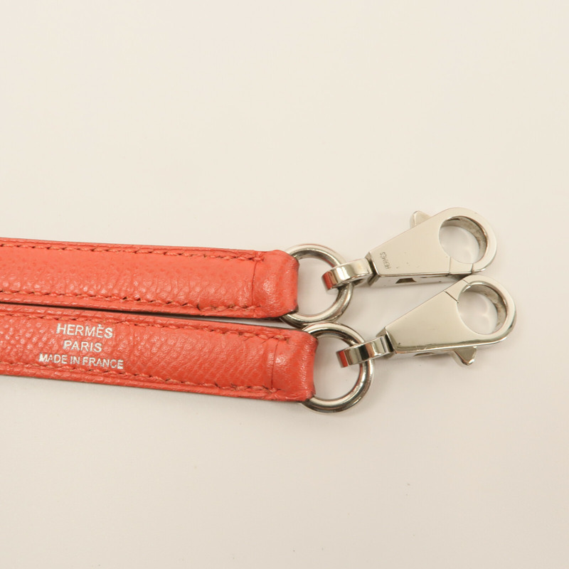 HERMES Epsom皮革Bolide 27手挽肩背兩用袋Rose Jaipur-8