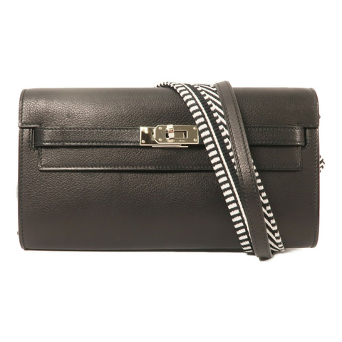 HERMES Evercolor皮革Kelly To Go Wallet肩背袋