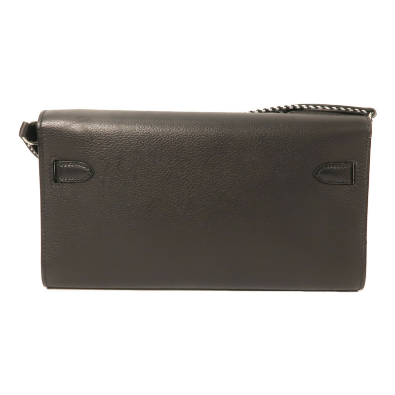 HERMES Evercolor皮革Kelly To Go Wallet肩背袋-1