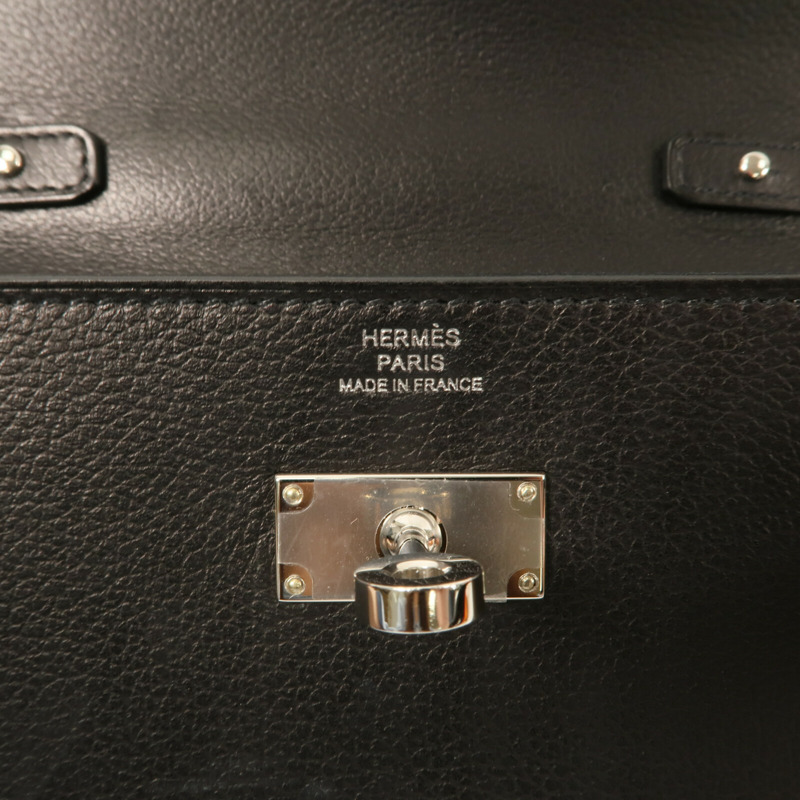 HERMES Evercolor皮革Kelly To Go Wallet肩背袋-5