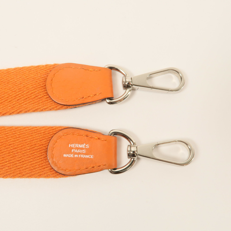 HERMES Clemence皮革Evelyne TPM肩背袋Feu-7