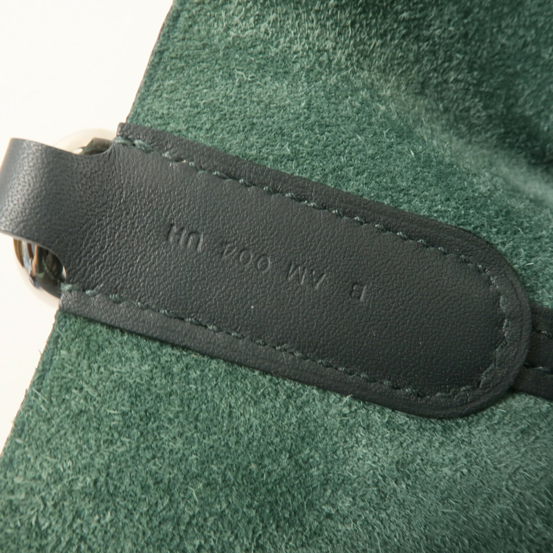 HERMES Clemence皮革In The Loop 23手挽袋Vert Cypres-6