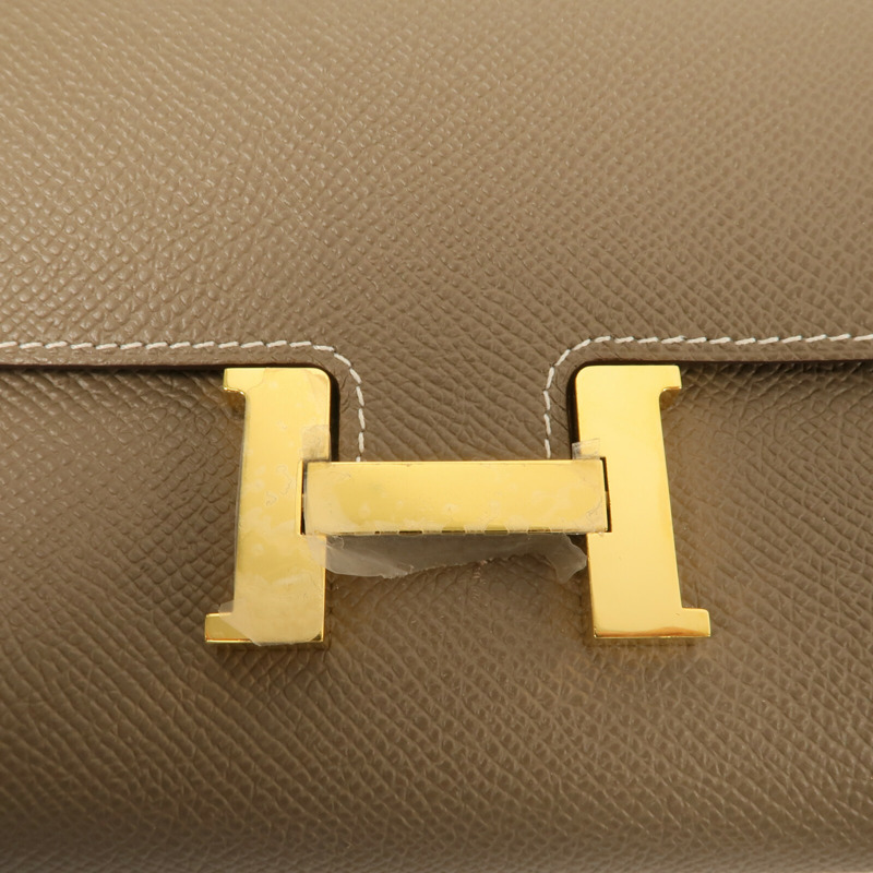 HERMES Epsom皮革Constance To Go Wallet肩背袋-5