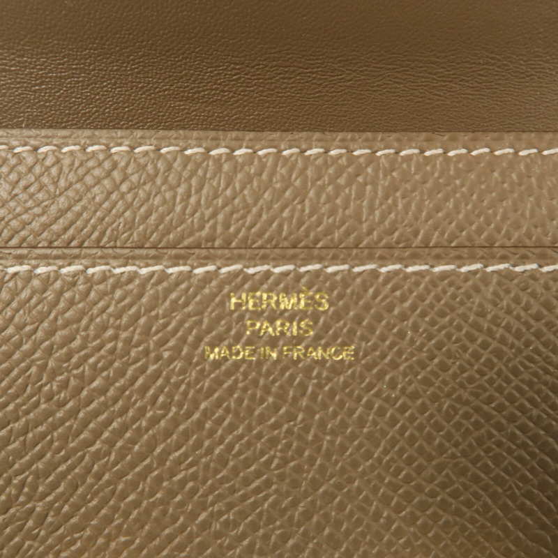 HERMES Epsom皮革Constance To Go Wallet肩背袋-6