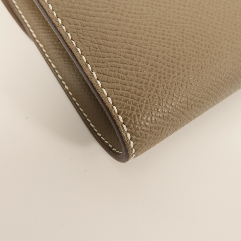 HERMES Epsom皮革Constance To Go Wallet肩背袋-11